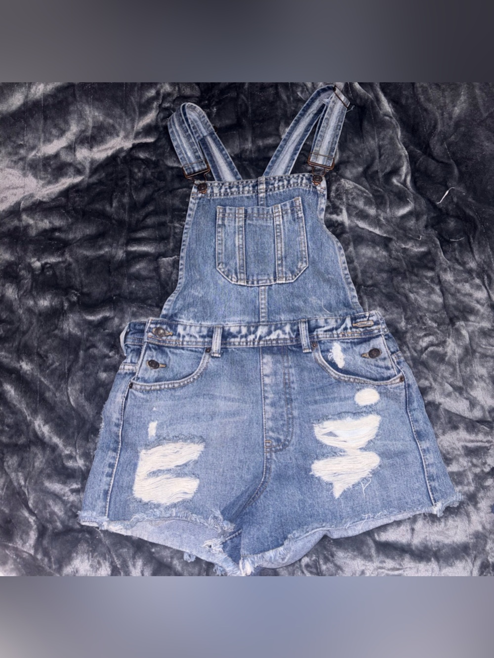 Forever 21 Denim Overalls